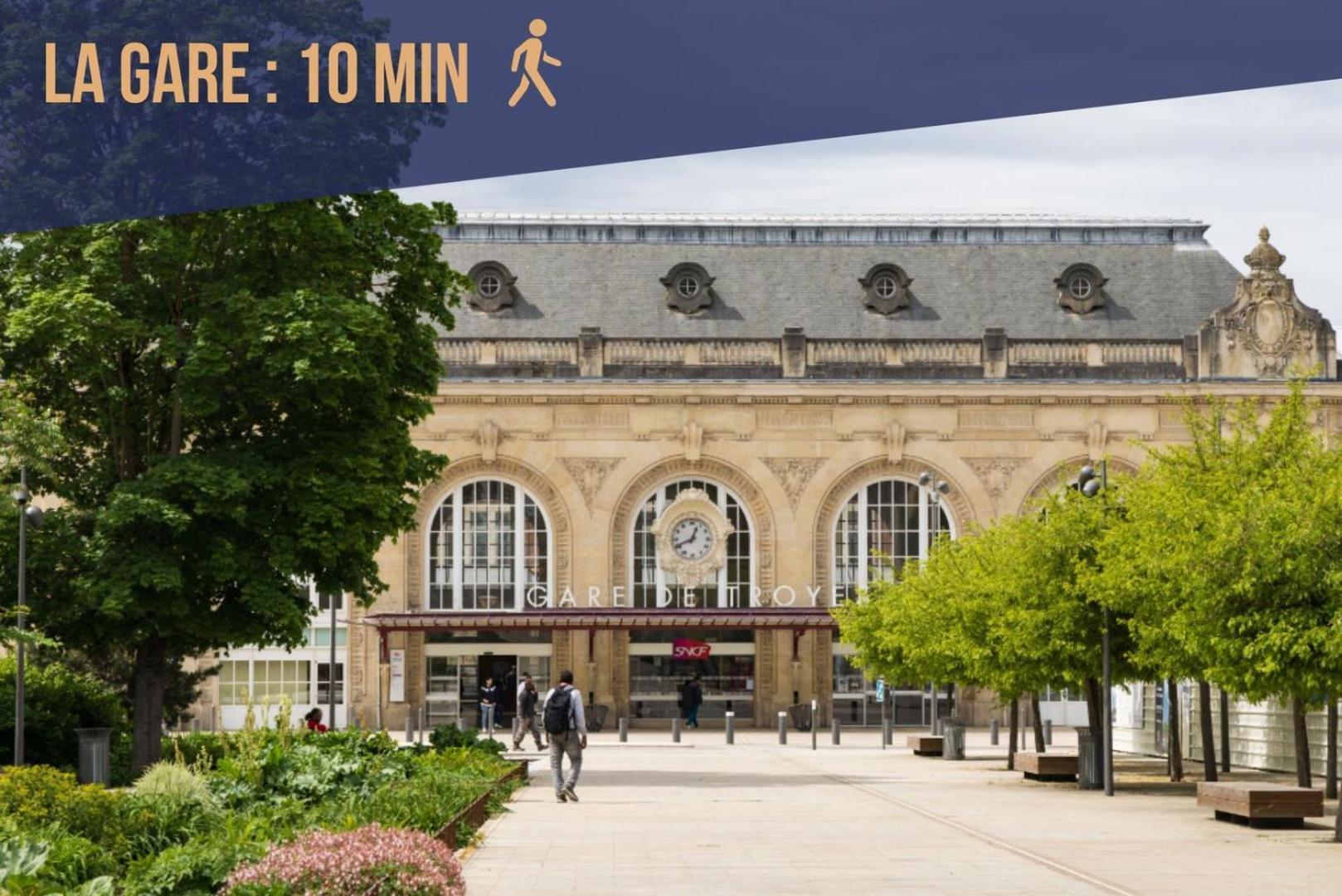 Madeleine - Centre-Ville Proche Gare - Mon Groom Troyes Ngoại thất bức ảnh