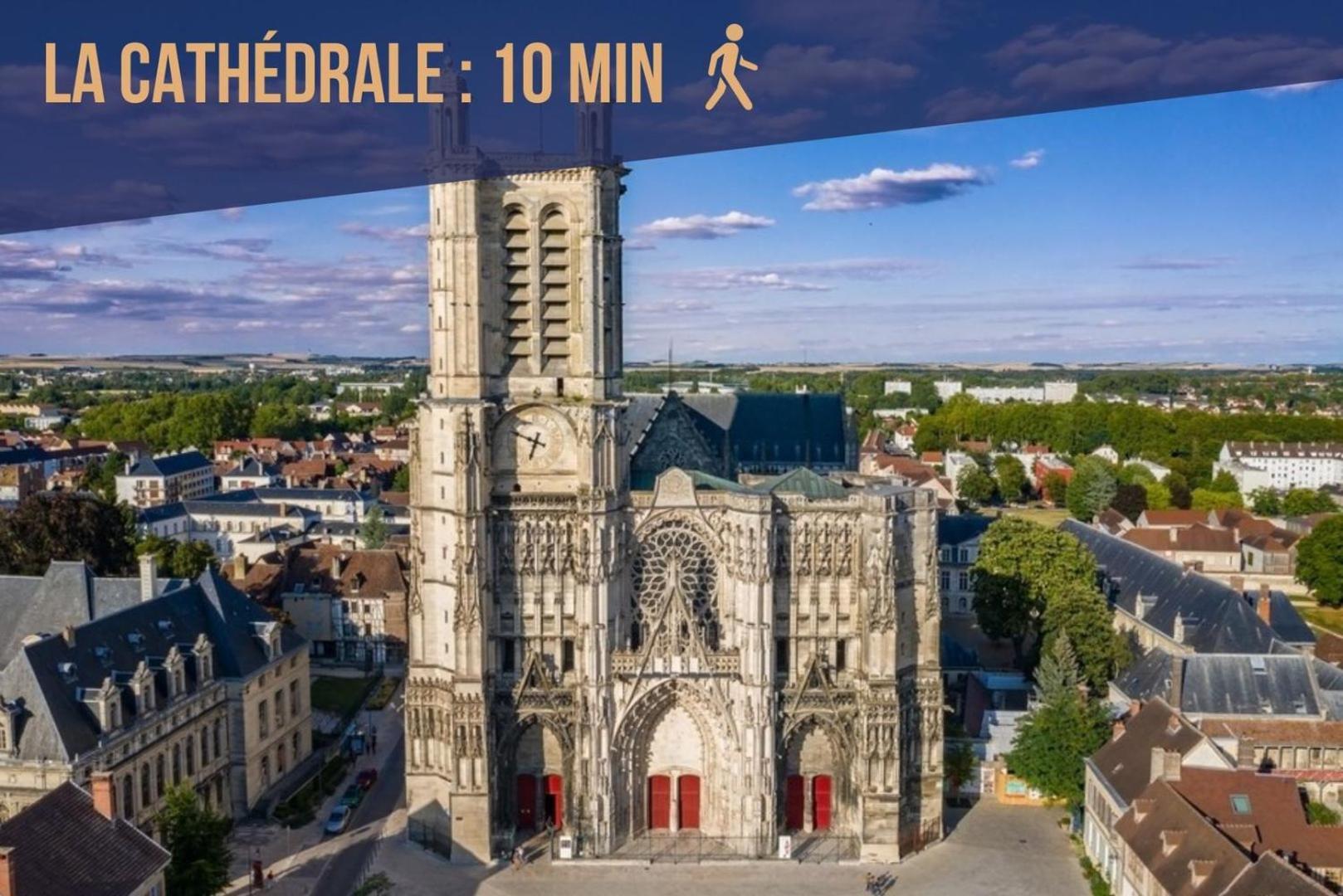 Madeleine - Centre-Ville Proche Gare - Mon Groom Troyes Ngoại thất bức ảnh