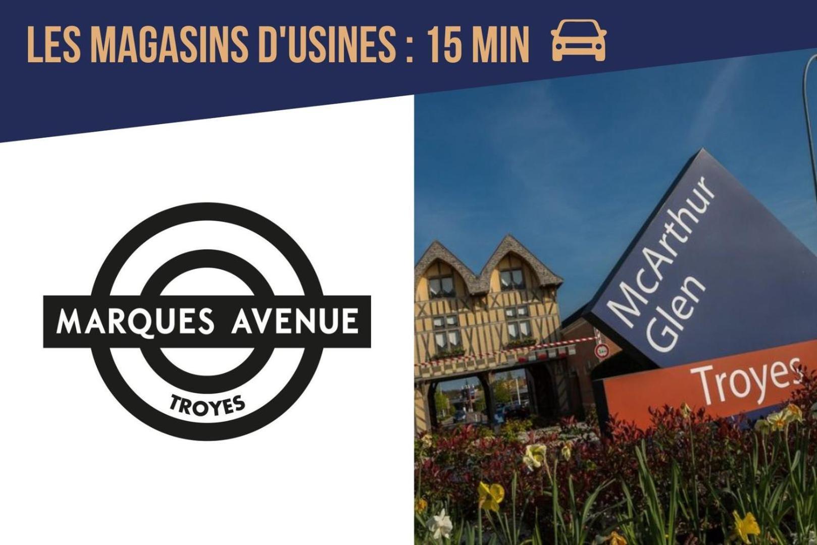 Madeleine - Centre-Ville Proche Gare - Mon Groom Troyes Ngoại thất bức ảnh