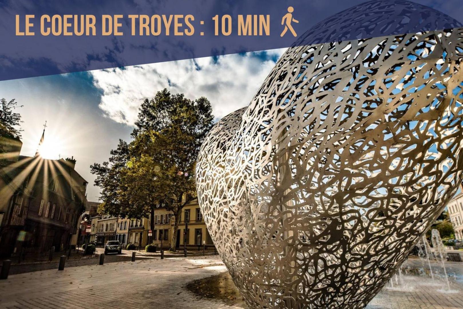 Madeleine - Centre-Ville Proche Gare - Mon Groom Troyes Ngoại thất bức ảnh