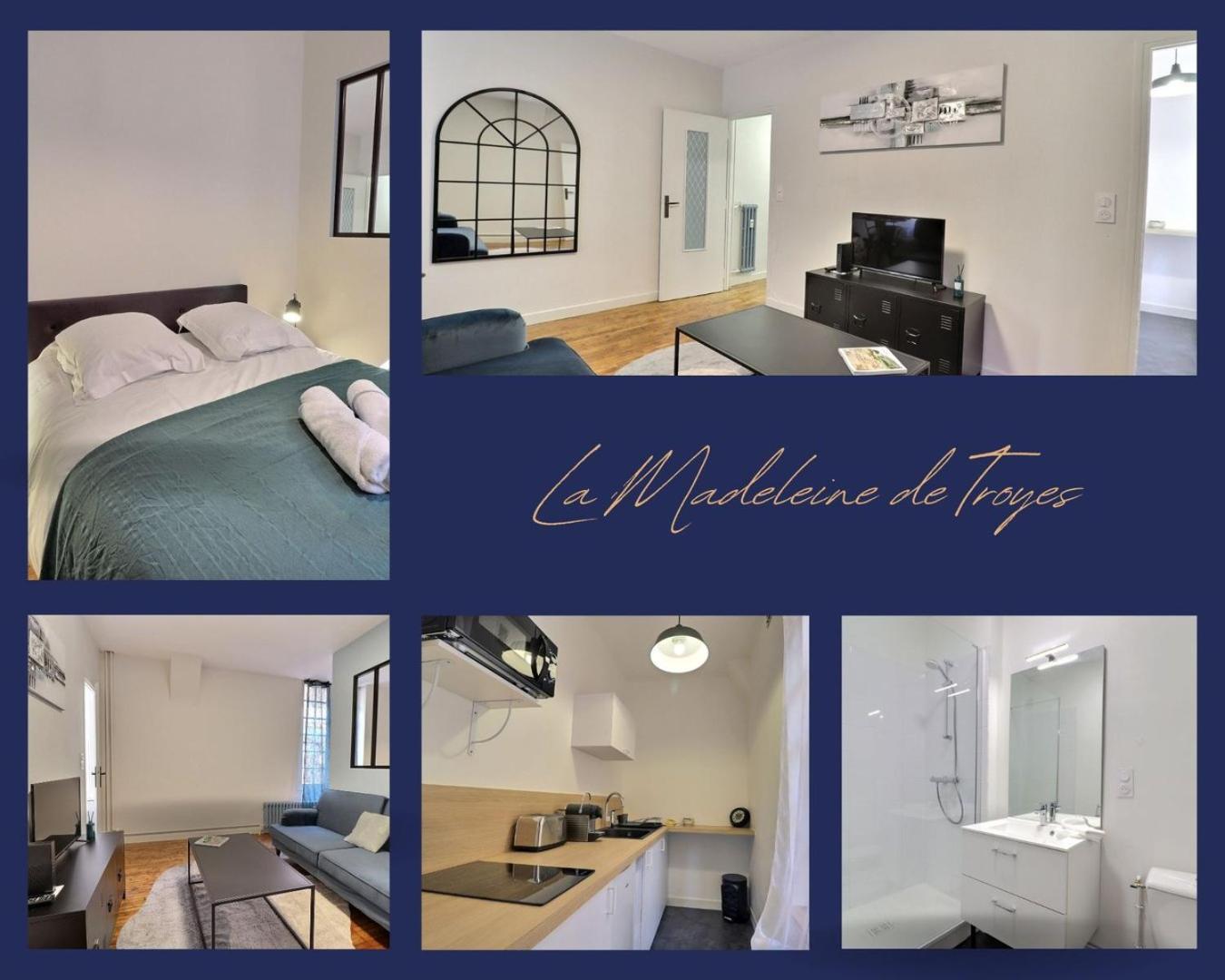 Madeleine - Centre-Ville Proche Gare - Mon Groom Troyes Ngoại thất bức ảnh